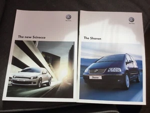 VW Scirocco and Sharon brochure 2009 models In VGC - Picture 1 of 1