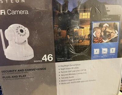 Cámara de seguridad WiFi dispositivo Insteon 46 marca de vigilancia Foto 1 de 4
