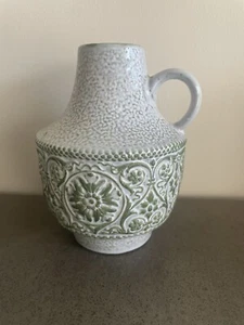Vintage West Germany Small Pottery Jug -13cm - Picture 1 of 5