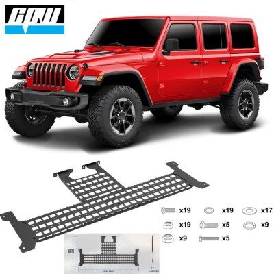 For Jeep Wrangler 2018-2025 JL Vehicle Front Roof Multi-functional Hanging Plate - Imagem 1 de 4