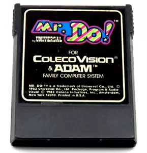 Mr. Do! (Colecovision, 1983) By Coleco (Cartridge Only) NTSC - Picture 1 of 7