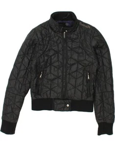 BENCH Womens Padded Jacket UK 14 Medium Black Polyester AG01 - Picture 1 of 3