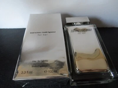 Narciso Rodriguez For Her EDICIÓN LIMITADA Edt Spray 3.3 oz / 100 ml Nuevo, Sellado Foto 1 de 4