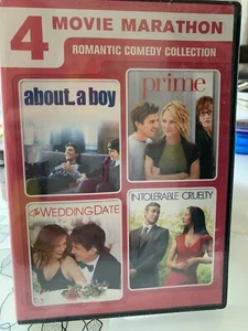 4 Movie Romantic About Boy Prime Wedding Date Cruelty (DVD, 2-Discs) WS SEALED - Picture 1 of 2
