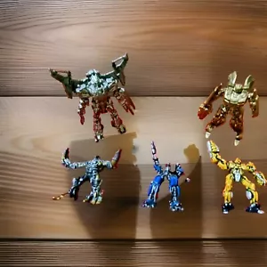 Hasbro Transformers Robots Lot Of 5. Between 3"&3.5".Pre Owned. Good Condition. - Picture 1 of 7