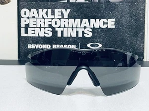 Oakley SI M Frame 2.0 Strike Grey Replacement Lens - Ballistic lens SKU# 11-113 - Picture 1 of 8