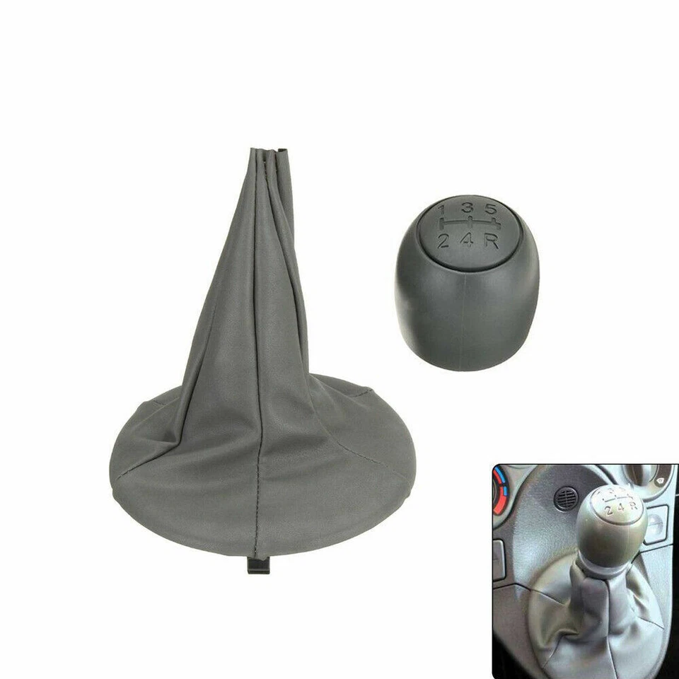 Pomello cambio con cuffia fiat panda (03 ) 32/5623