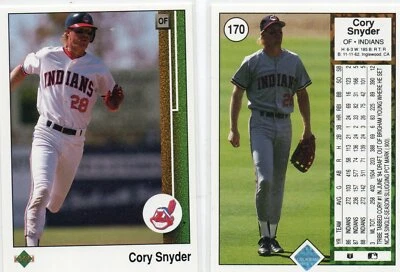 1989 Upper Deck BB Cards You Pick Free Ship - Image 1 of 4