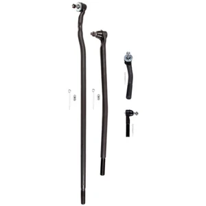 For 1998-1999 Dodge Ram 2500 3500 4 Pcs New Front Inner Outer Tie Rod End Kit - Picture 1 of 16