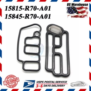1 set Cylinder Head Solenoid Gasket VTEC For Honda 15815R70A01 15845R70A01 NEW - Picture 1 of 11