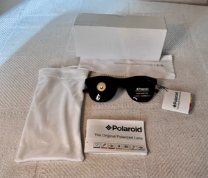 Sunglasses Child Polaroid Authentic Pld 8018/S Black Polarized Yyv / Y2 W Case - Picture 1 of 5