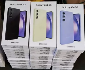 Samsung Galaxy A54 5G A546U 128GB 50MP Android Unlocked Smartphone New Sealed - Picture 1 of 21