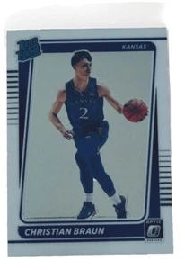 2022-23 Panini Chronicles Draft CHRISTIAN BRAUN RC Rated Rookie Donruss OPTIC - Picture 1 of 2