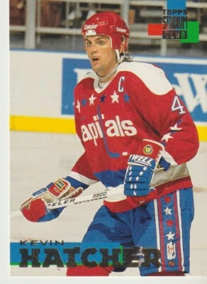Topps 1994 NHL Karte Washington Capitals #220 Kevin Hatcher - Bild 1 von 2