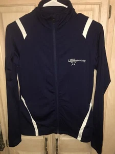 AUGUSTA SPORTSWEAR LADIES Sz S JACKET Dark Blue - Picture 1 of 7