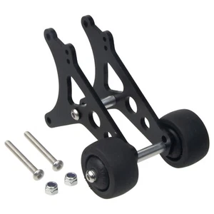 Rueda frontal trasera de barra Wheelie de aluminio para coche de radiocontrol Tamiya ORV Monster Beetle - Imagen 1 de 9