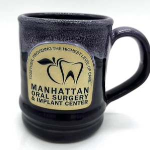 Taza esmalte por goteo lanzada a mano para cirugía oral de cerámica de Manhattan publicidad - Imagen 1 de 6