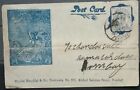 India Used Post Card Mohini Agra To Bombay 1906-ZZIAA