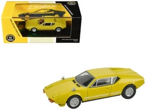 1/64 Paragon 1972 Detomaso Pantera (gelb) Diecast Auto Modell PA-55642 - Bild 1 von 1