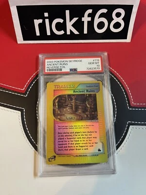 2003 POKEMON SKYRIDGE 119 ANCIENT RUINS - REV.FOIL PSA 10 - Image 1 of 2
