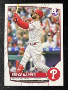 2023 Topps Big League Bryce Harper #3 Philadelphia Phillies Baseballkarte - Bild 1 von 2