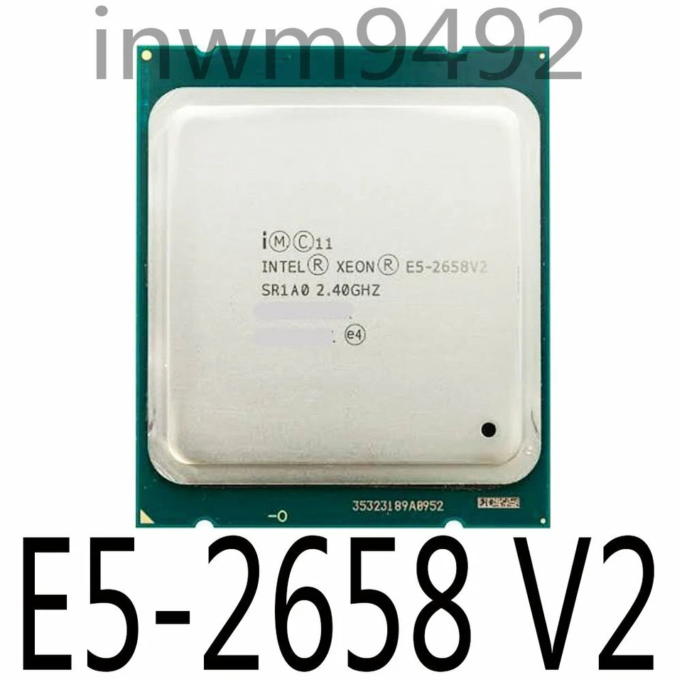 Intel Xeon E5-2637 V2 2643 V2 2651 V2 E5-2658 V2 LGA2011 CPU Processor - Image 1 of 1