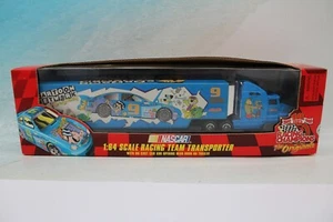 Racing Champions #9 Team Transporter pressofuso scala 1/64 rete di cartoni animati Nascar - Foto 1 di 10