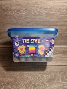 WINSONS Tie Dye Kit, 20 Colores Tela Permanente Tinte Artesanía Set para Niños. - Imagen 1 de 4