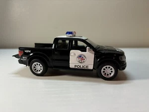 Kinsmart Ford 2013 F-150 SVT Raptor Supercrew Pick Up Truck Police 1:46 Diecast - Picture 1 of 6