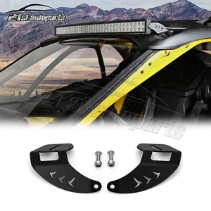 Soportes de montaje de barra de luz curva de 42" para techo Can Am Maverick R/R Max 2024-2025 - Imagen 1 de 11