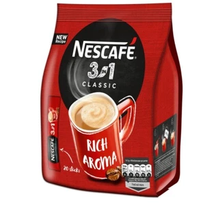 NESCAFE Classic Original Instant NESCAFE, 70 bastoncini 3X1 نسكافيه كلاسيك اصليه - Foto 1 di 2