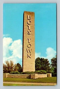 Boys Town NE, Home For Boys, Entrance, Grounds, Nebraska Vintage Postcard  - Picture 1 of 2