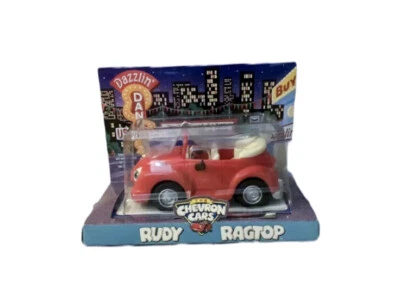 The Chevron Cars Red Rudy Ragtop Car Vehicle - Image 1 of 4