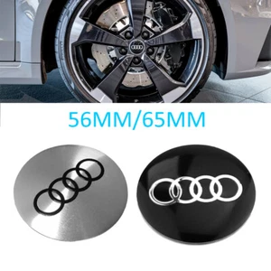 Nabendeckel Aufkleber passt für audi Radnabenkappen Sticker 56, 65mm 4pcs - Bild 1 von 7