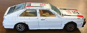 Vintage Yatming Audi Quattro Rally Die cast Toy Car No.1035 White - Picture 1 of 6