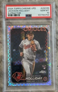 Actualización cromada Topps 2024 X-fractor #usc89 Jackson Holliday PSA 10 - Imagen 1 de 2
