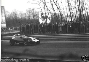 FOTOGRAFIA FORMULA JUNIOR STANGUELLINI MONZA GRANDE RARA FOTO D'EPOCA - Foto 1 di 1