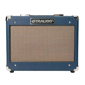 Strauss SVT-10 10 Watt Combo Valve Amplifier (Blue) - Picture 1 of 2