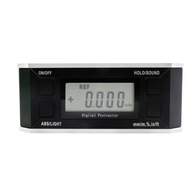 Electronic Protractor Inclinometer With Magnet Illuminate Level Angle Gauge - Image 1 of 4