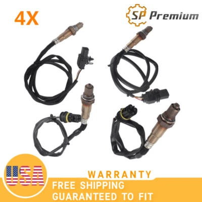 4PCS O2 Lambda Oxygen Sensors Upstream and Downstream For BMW Z4 16-15 3.0L N54 - Image 1 of 4