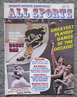 Vtg 1973 March All Sports Review Magazine Hof  Booby Orr Jerry West Excellent