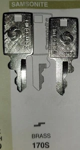 Samsonite Luggage, Briefcase, 170S OEM (1) Factory Fitted Key. Brand New! - Picture 1 of 1
