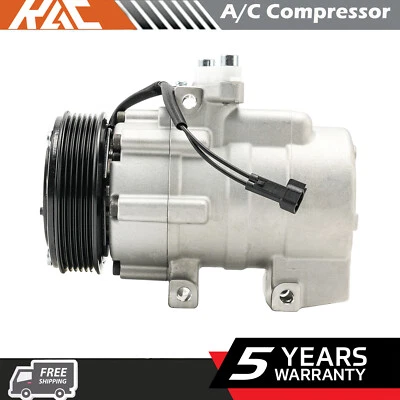 97324 空调压缩机 带离合器 适用于 11 - 2016 福特 F-250/F-350/F-450 Super Duty 6.7L — 第 1/4 张图片