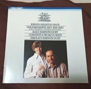 Bach - Violinkonzerte BWV 1041-1043 - Concentus Musicus Wien/Harnoncourt 1984 CD - Picture 1 of 5