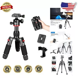 Lightweight 18-Inch Mini Tripod with 360° Panoramic Head for Versatile Shooting - Picture 1 of 10