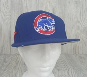 Gorra de béisbol ajustada Chicago Cubs 59Fifty sombrero 100 años banderín talla 7 1/8 - Imagen 1 de 10
