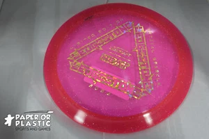 Discraft Ledgestone 2022 CRYZTAL SPARKLE HEAT Disc Golf 174 Driver Pink NEW Gold - Picture 1 of 1