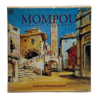 Federico Mompou - Complete Piano Works 4 CD Box Set Brand New Sealed - Image 1 of 4