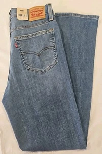 Levi's 724 Damen High-Rise Blau Größe 30 Slim Straight - Bild 1 von 9