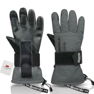 Snowboardhandschuhe mit Handgelenkschutz, Skihandschuhe Touchscreen, Schnee - Bild 1 von 5
